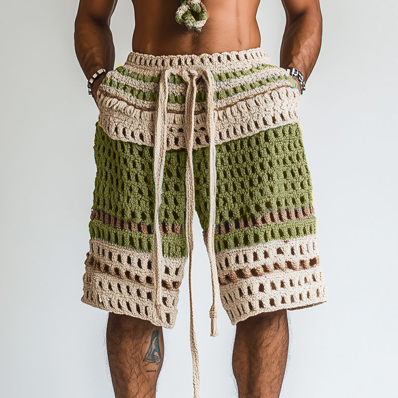 Geflochtene Schnur Club Shorts