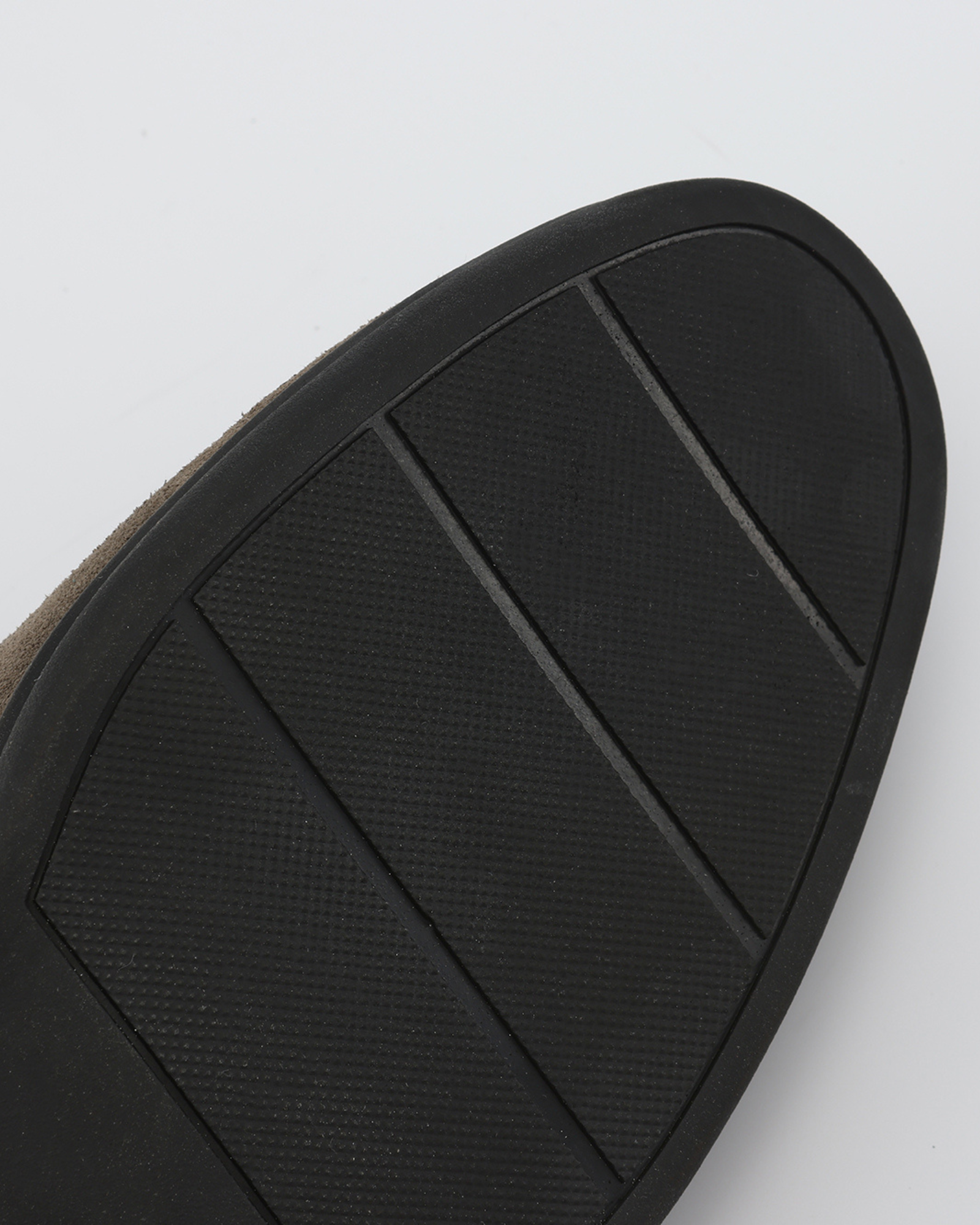Mocassins en daim premium - semelles noires