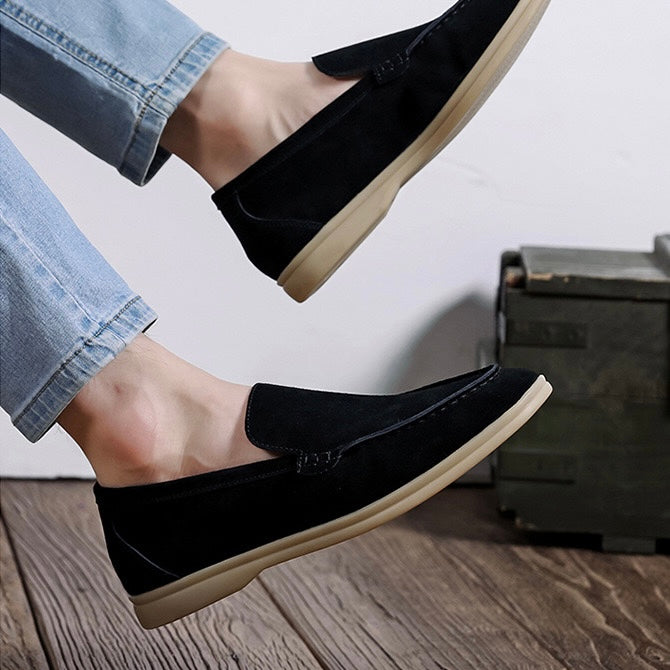 Mocassins en daim Hallstatt Old Money