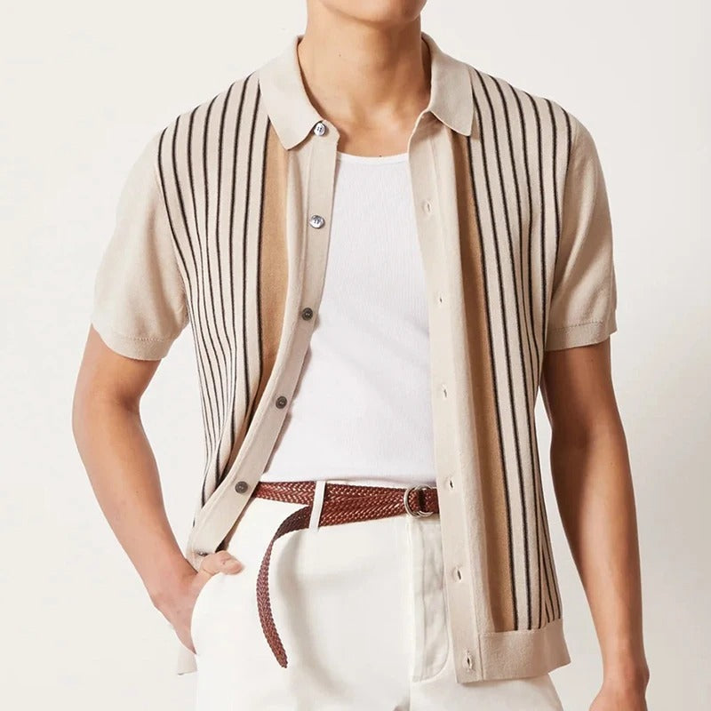 Cavetto Hemd mit Knopfleiste