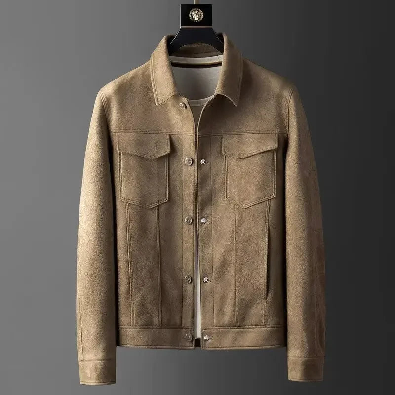 Marcus Leather Bomber