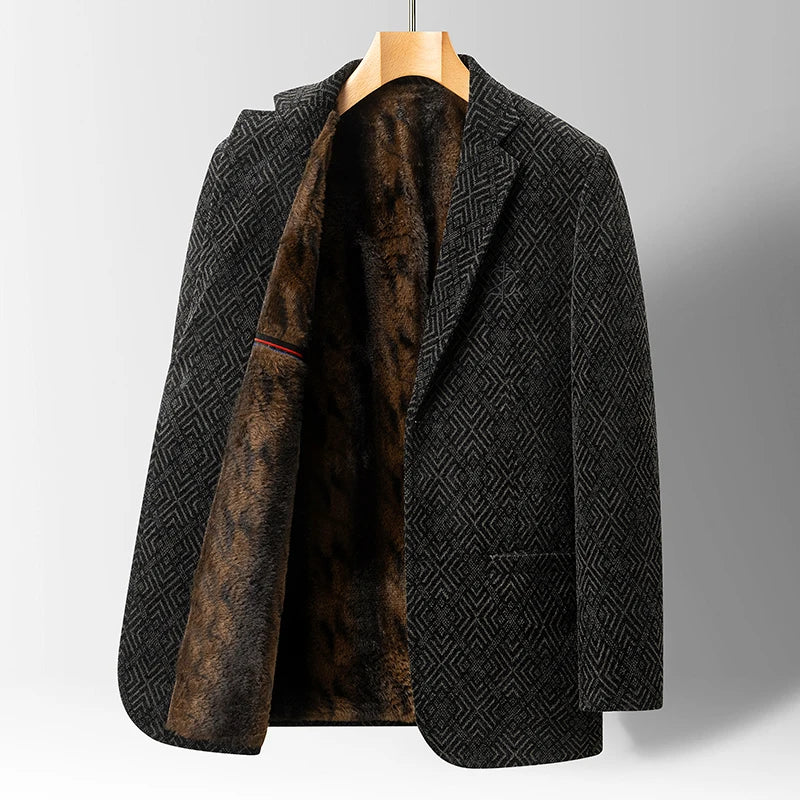 Raffaello Giorgio Herringbone Coat
