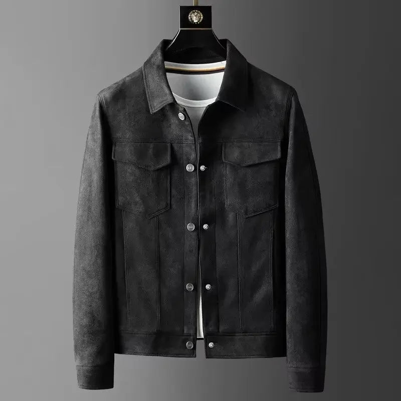 Marcus Leather Bomber