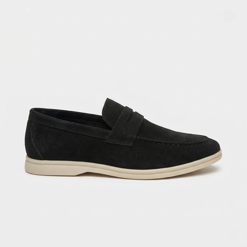 Tenby Suede Leather Loafers