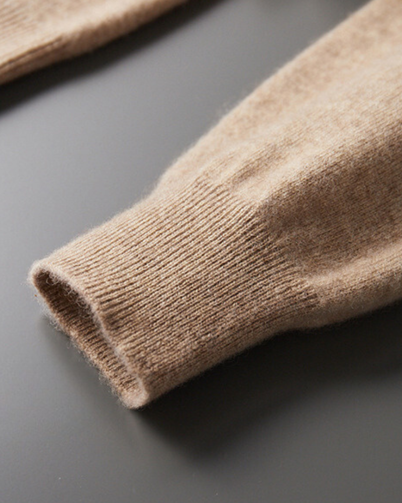 100% Kaschmir Kapuzenpullover