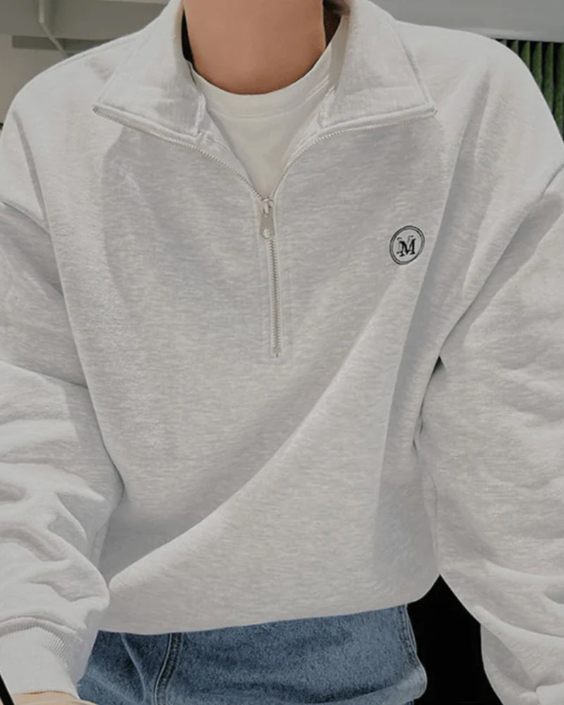 Miami Baumwolle Reißverschlussjacke
