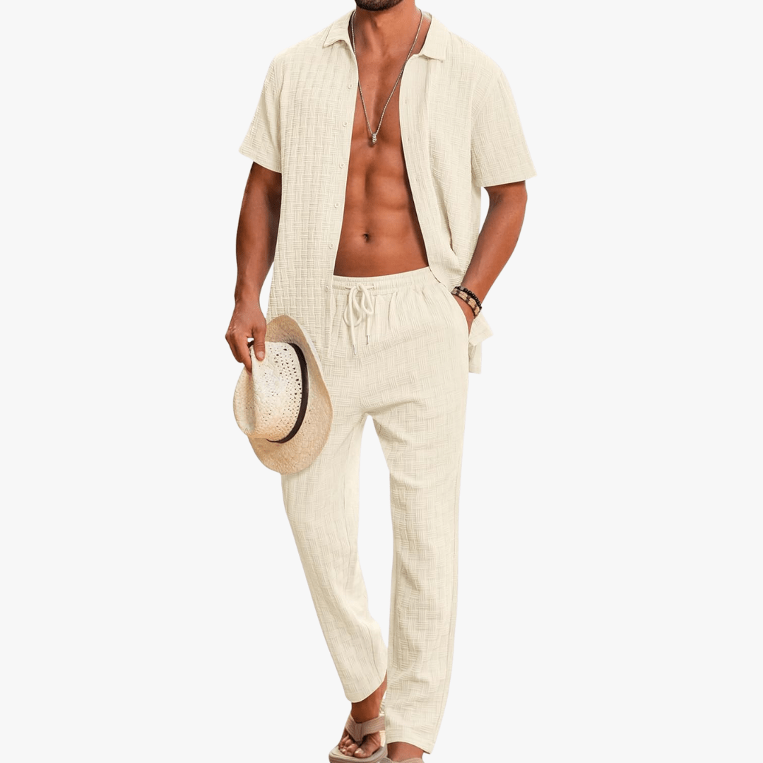 Fayymont Texturiertes Sommer-Ensemble