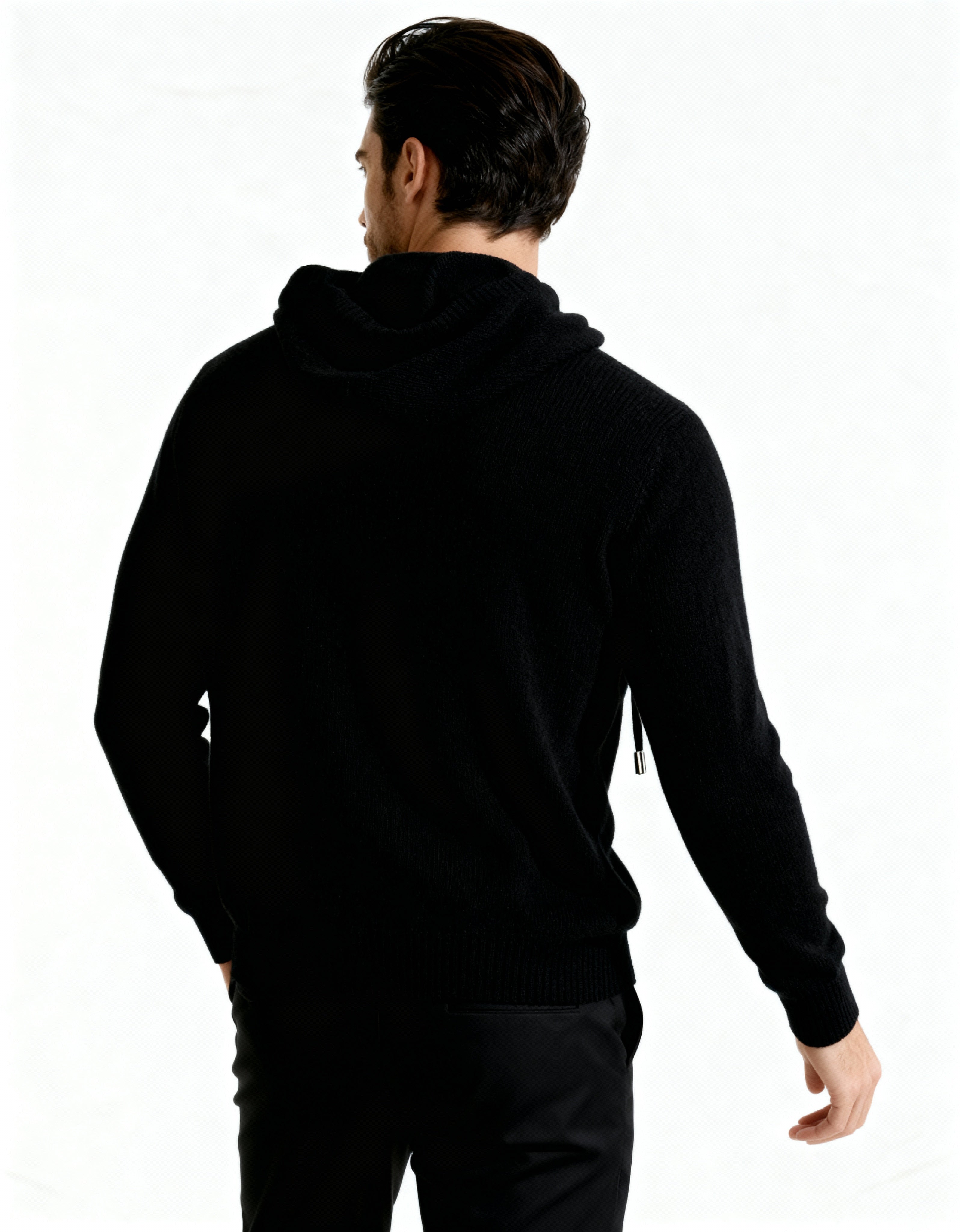 100% Kaschmir Kapuzenpullover