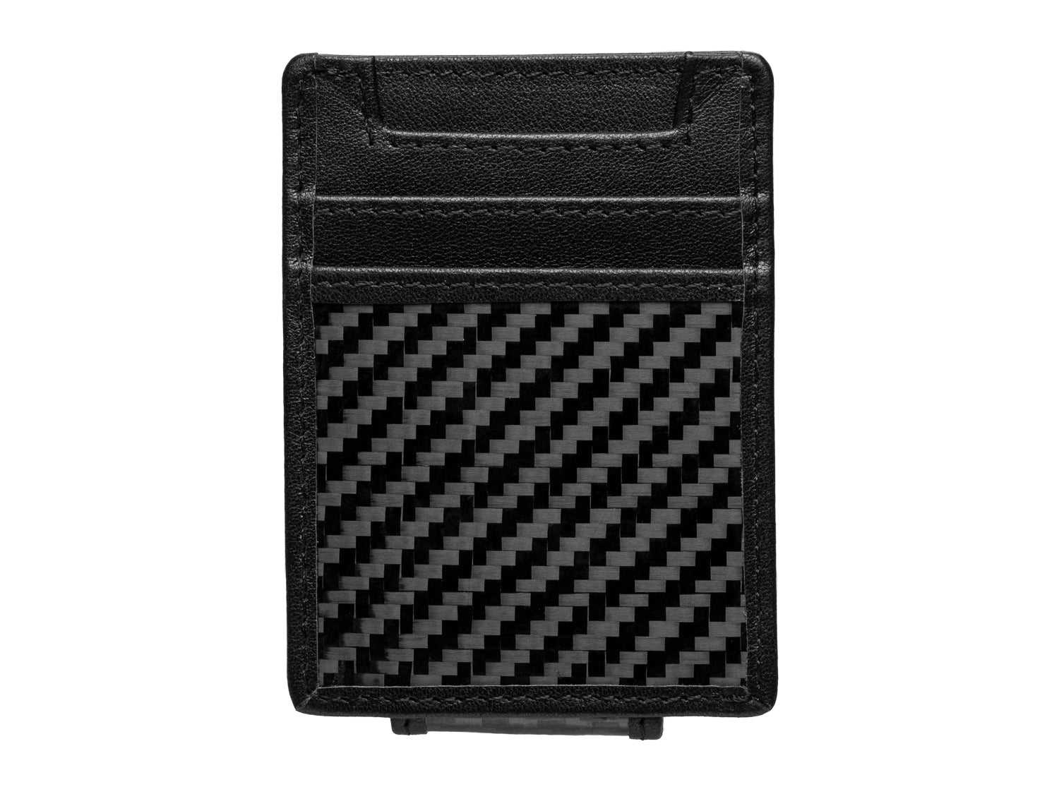 Carbon Forge Monarch Clip – Leder- & Kohlefaser-Brieftasche