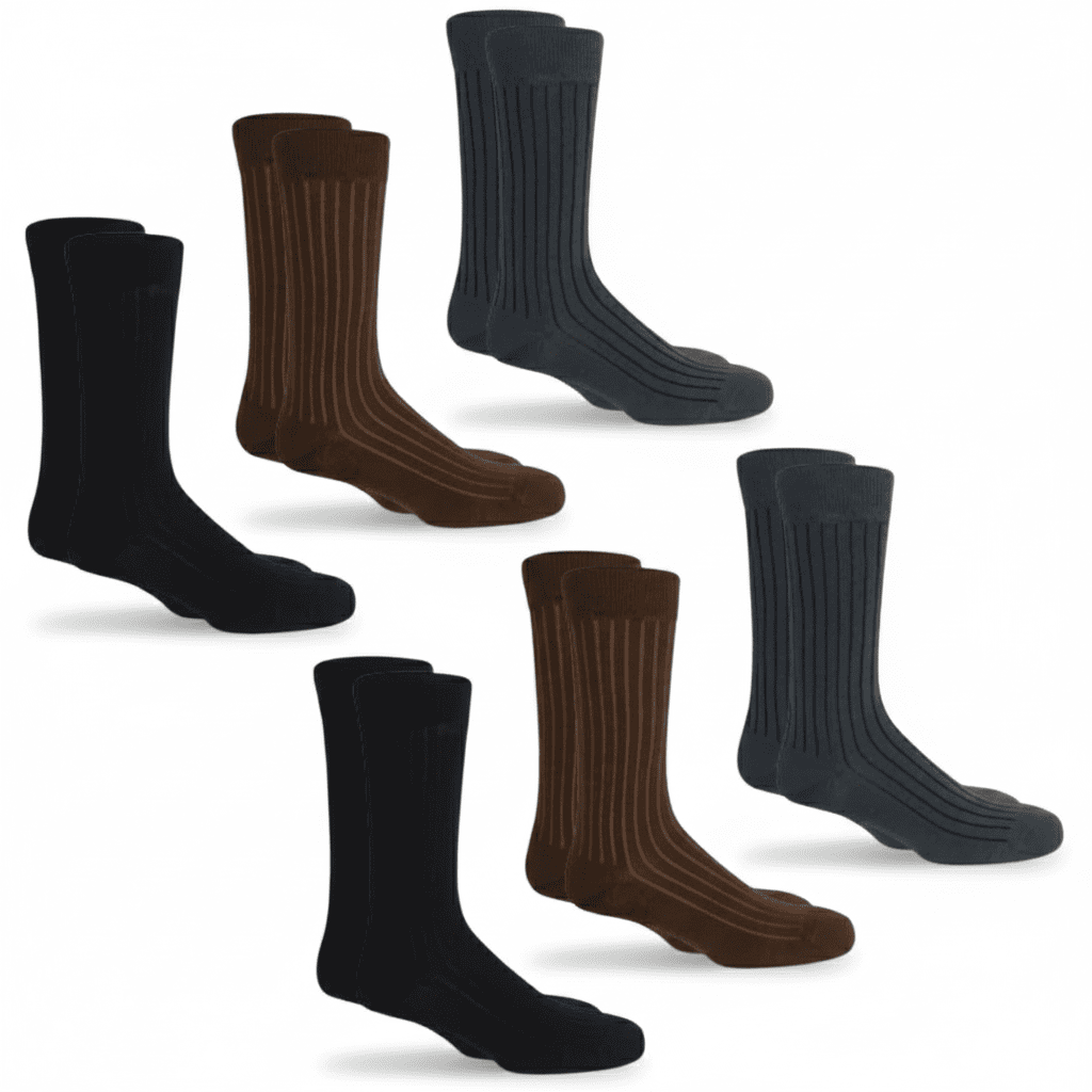 3er-Pack essentielle Herrensocken - Pima-Baumwolle