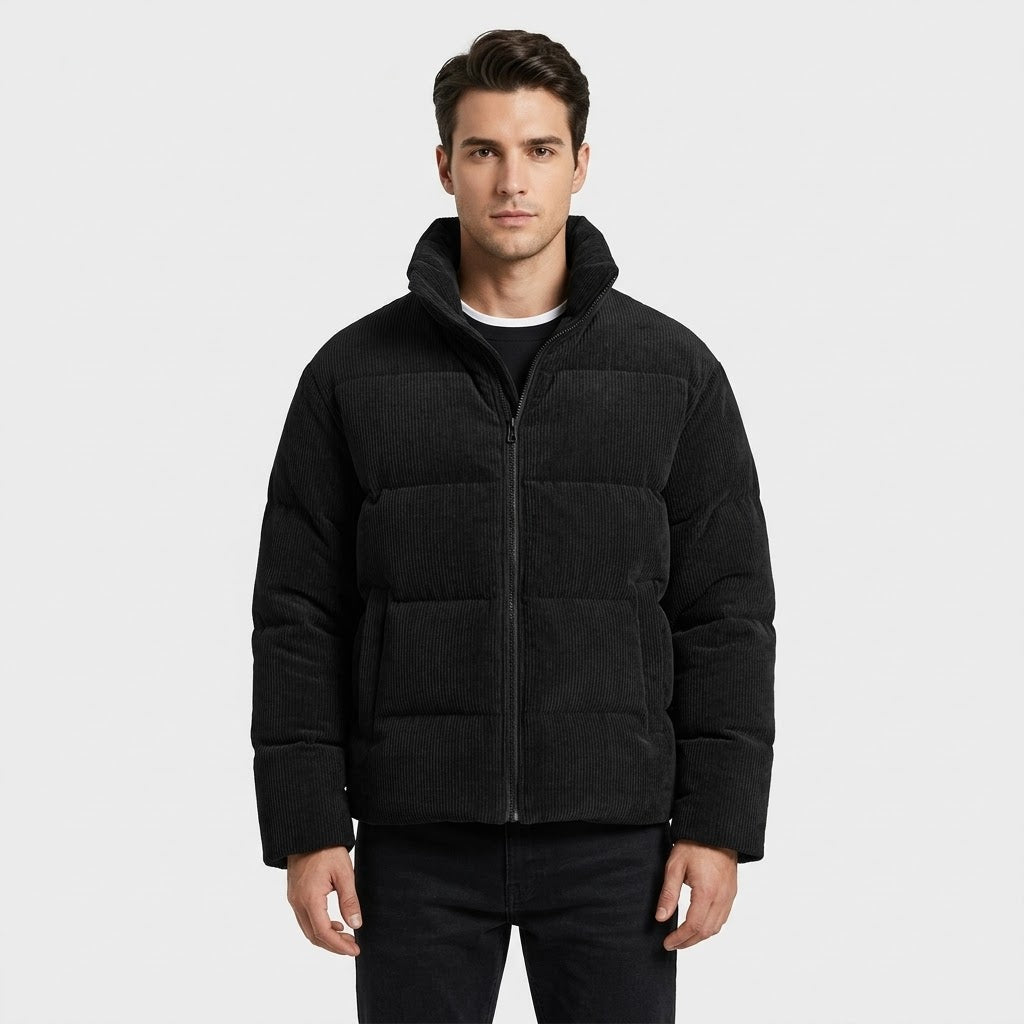 Corduroy Puffer Jacket