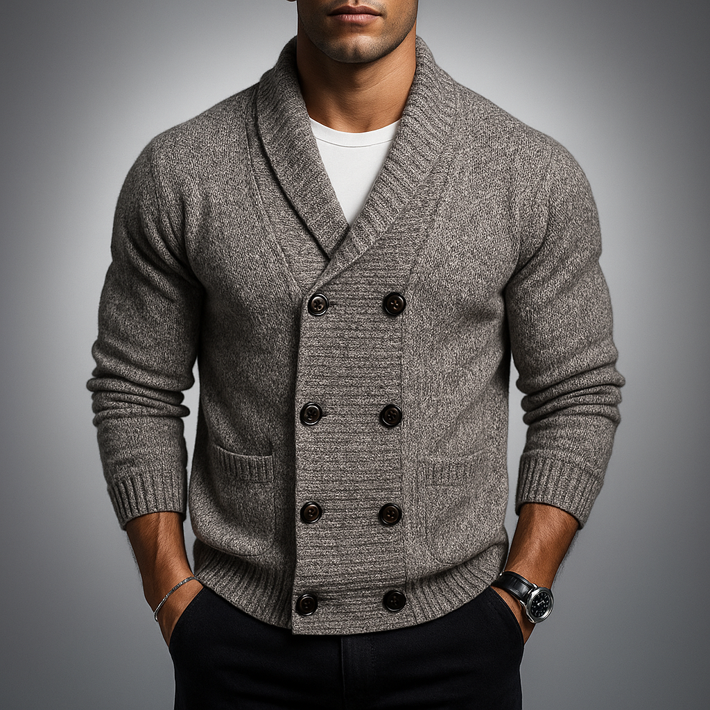 Moreno Double-Breast Cardigan