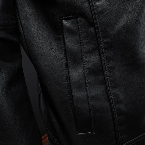 Veste en cuir Harrison Forge