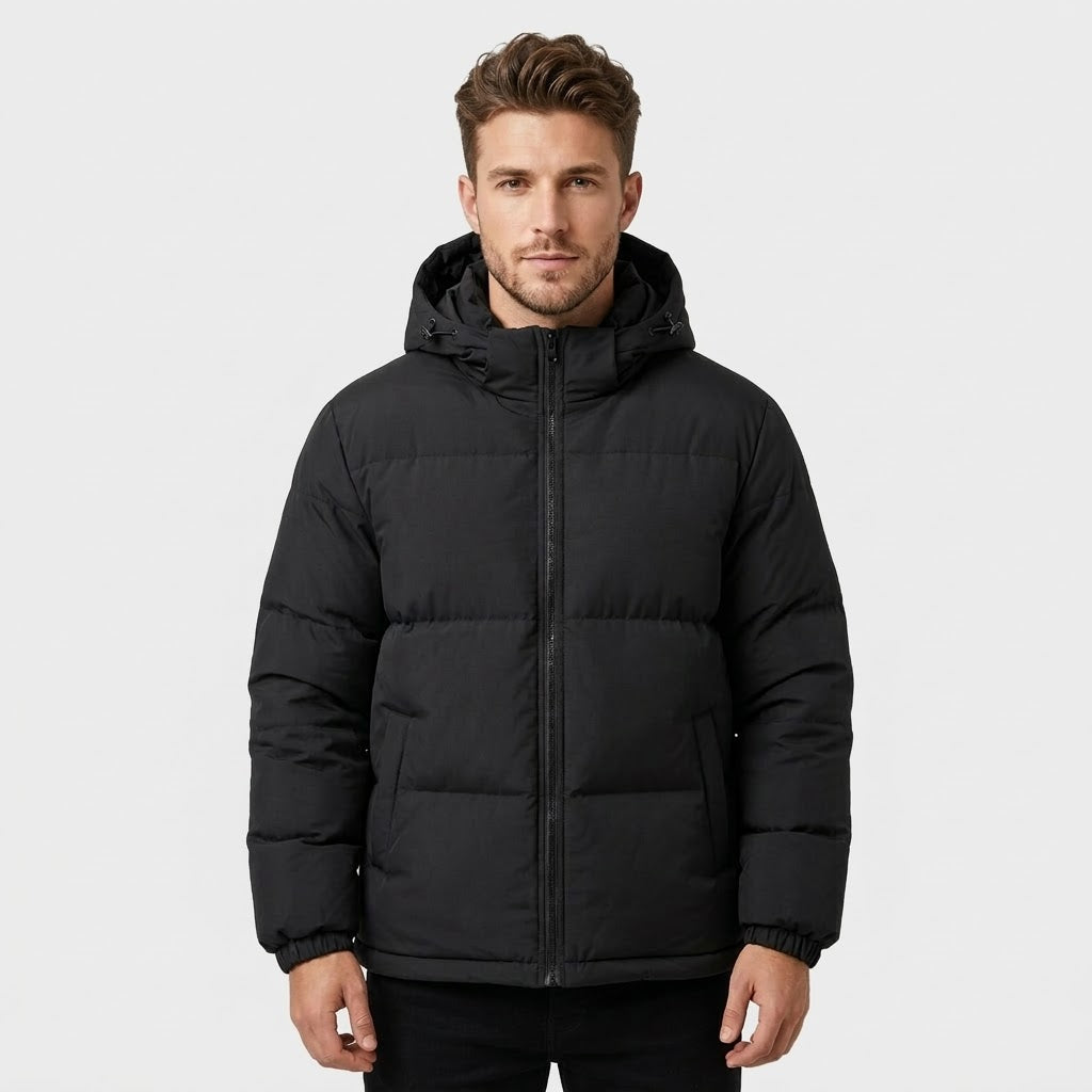 Classic Design Warm Hooded Jacket - Fayymont Co