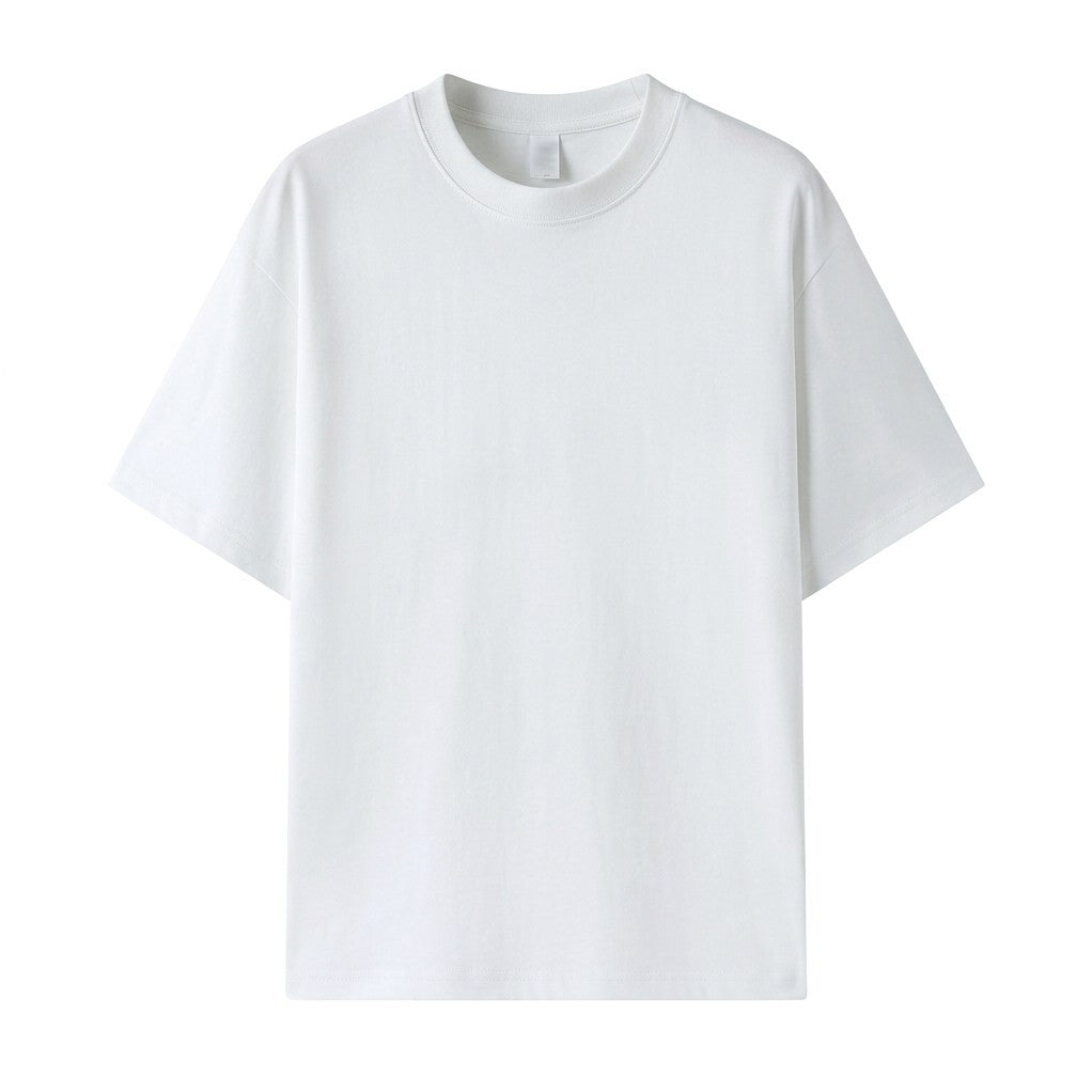 Cascais cotton T-shirt in Chalk White