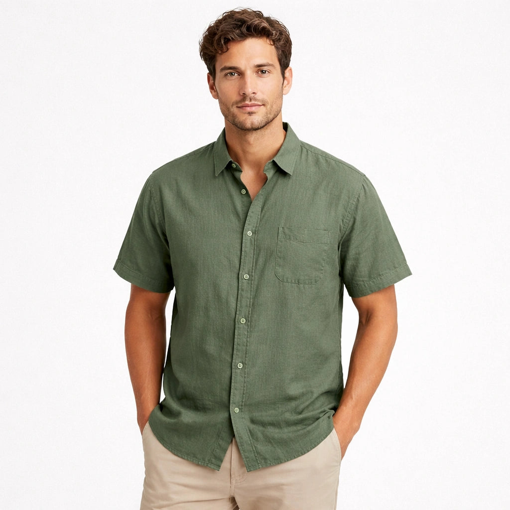 Cape Town - Linen Shirt (Shortsleeve)