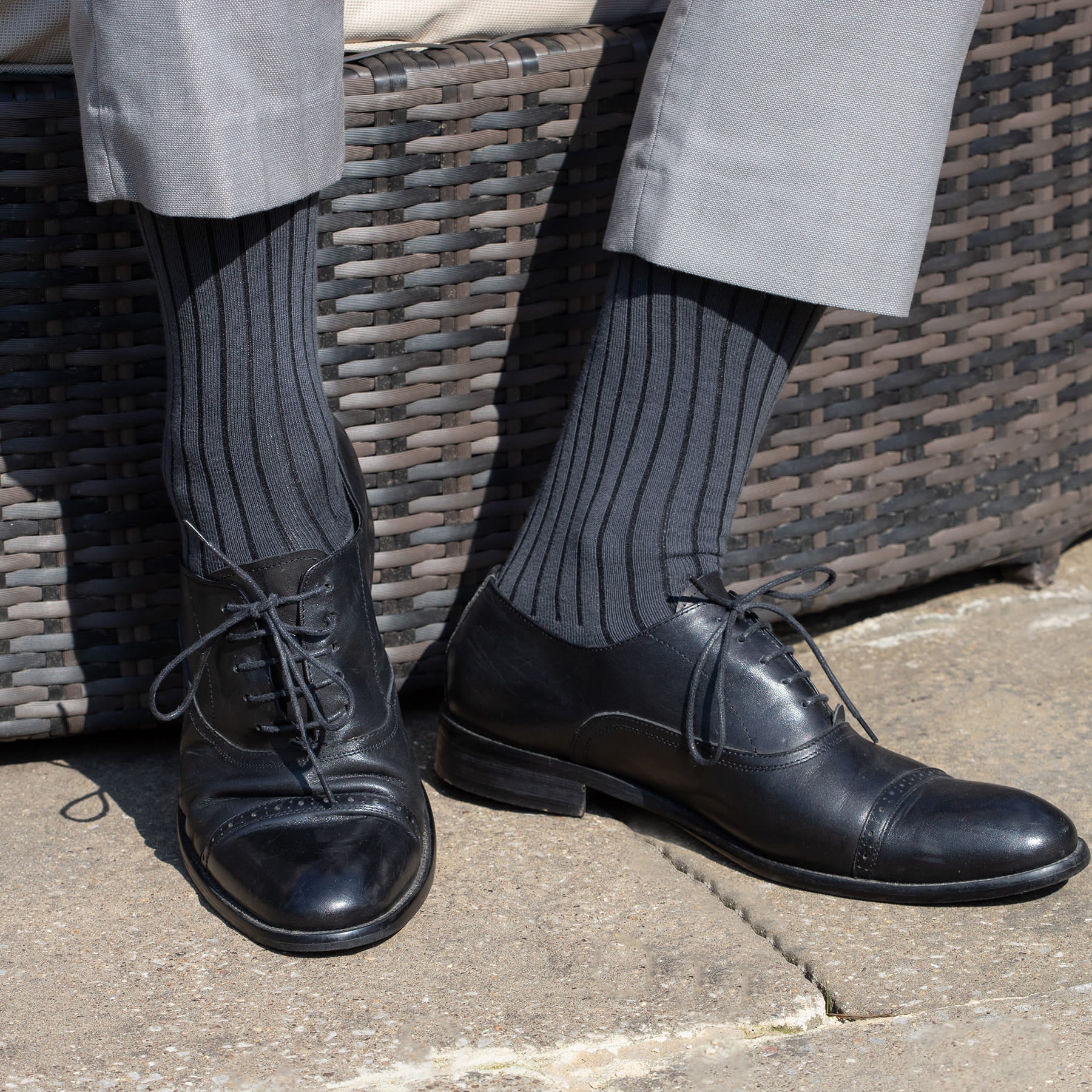 3er-Pack essentielle Herrensocken - Pima-Baumwolle