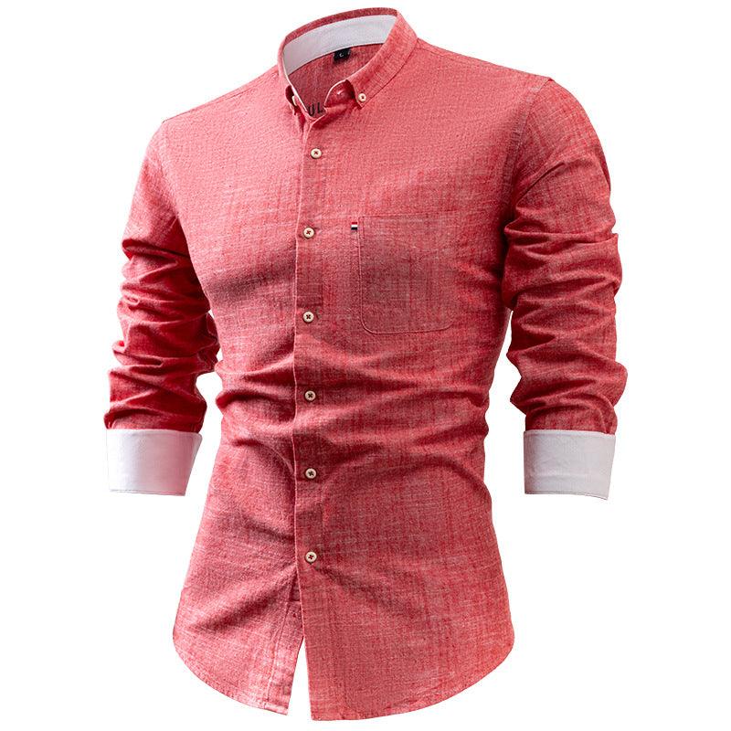 Linen Blend Shirt – Tailored Cut