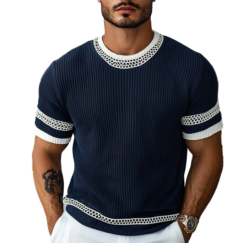 Regent Stripe Crew Knit