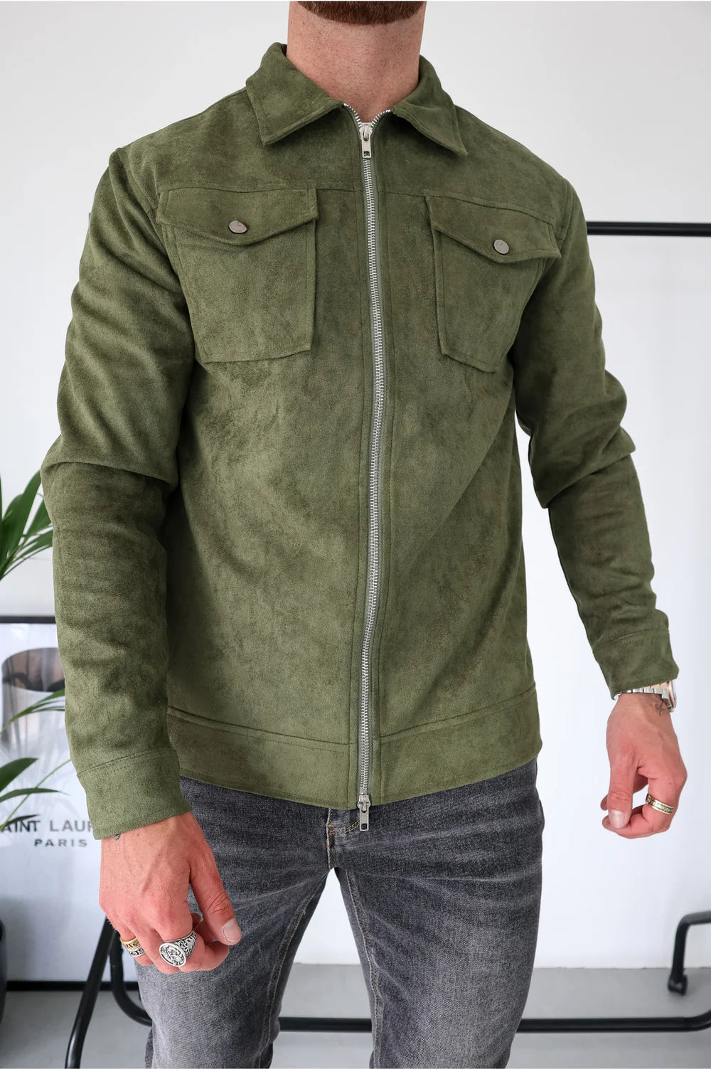 Ascot Suede Jacket