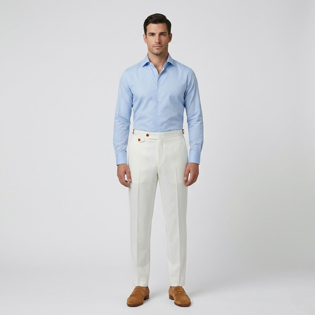 Riviera Broadcloth Trousers