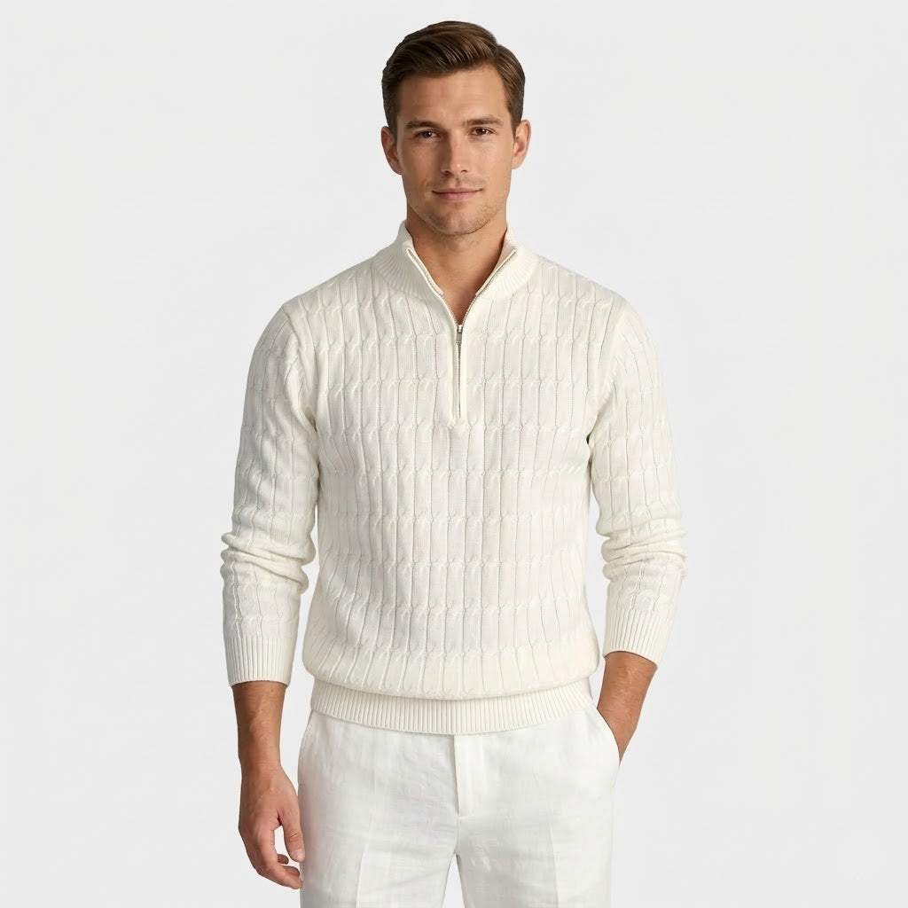 Lucerne Half Zip Sweater