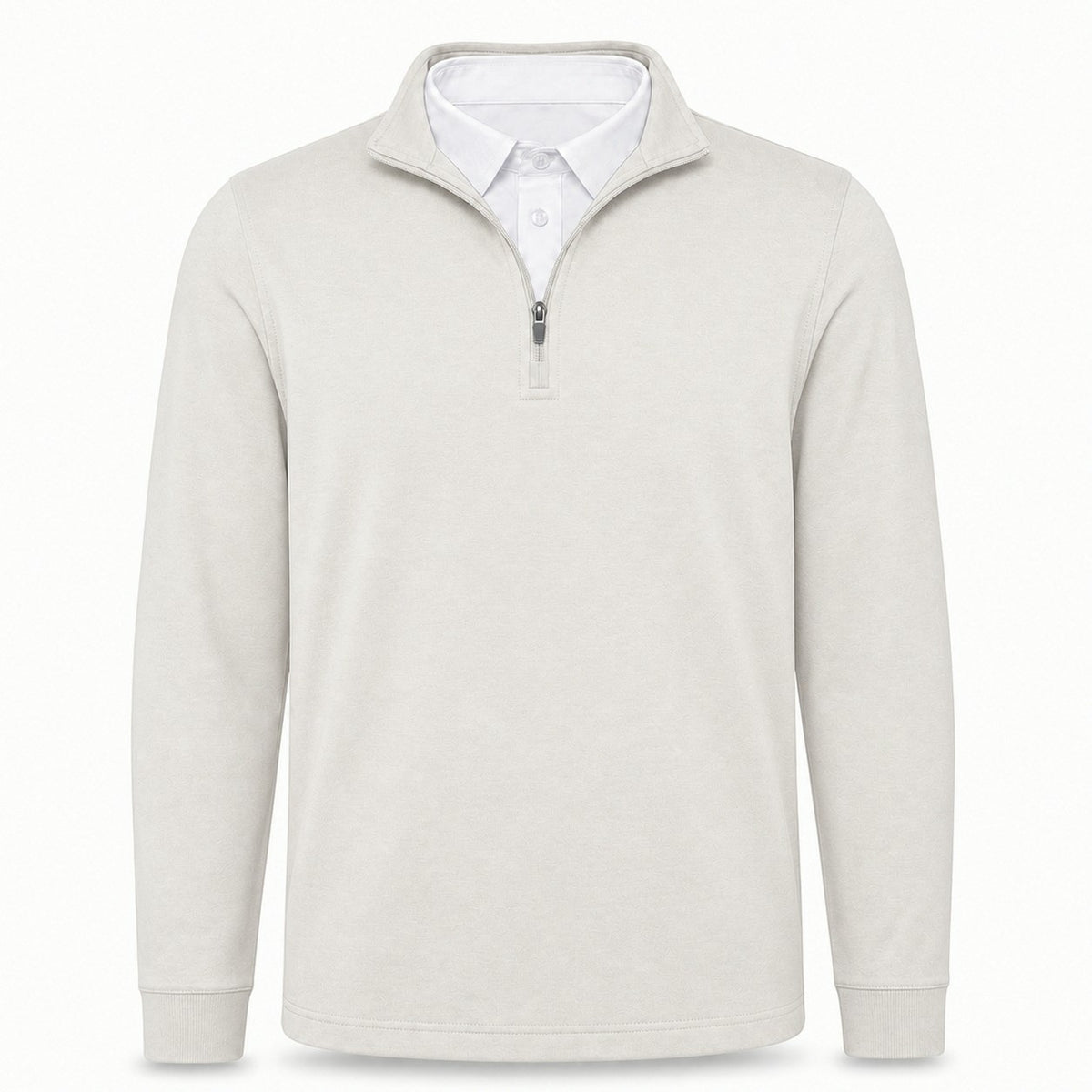 Leon - Men’s Ultra Comfortable 2-in-1 Quarter-Zip — 14