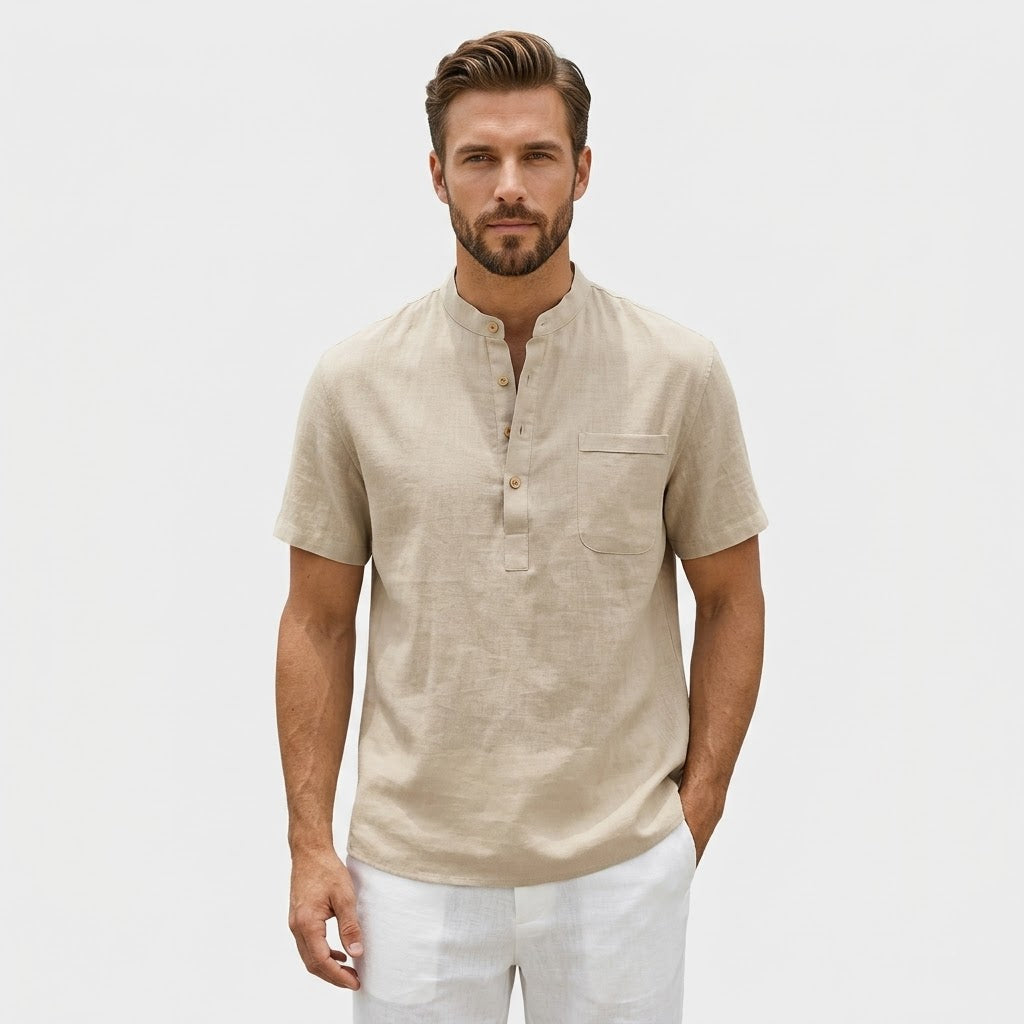 Fayymont | Men's Pure Linen Shirt