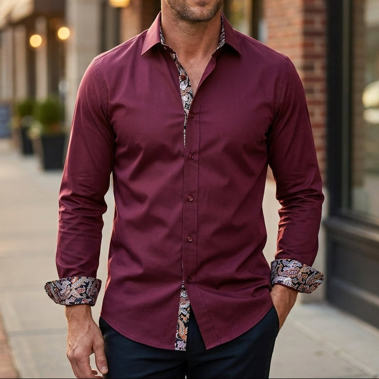 Men's Anti-Crease Dress Shirt