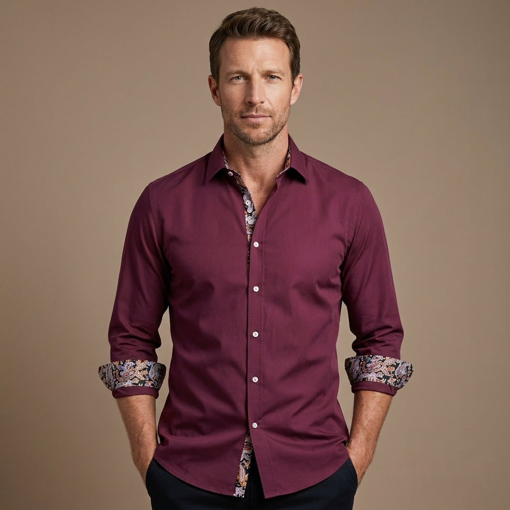 Men's Anti-Crease Dress Shirt