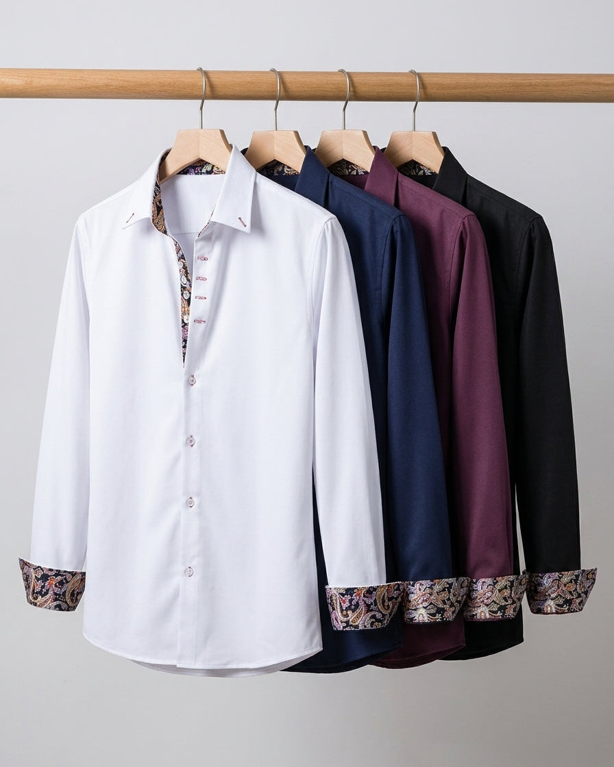 Men's Anti-Crease Dress Shirt