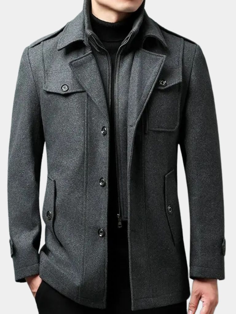 Old Money Two-Piece Winter Coat