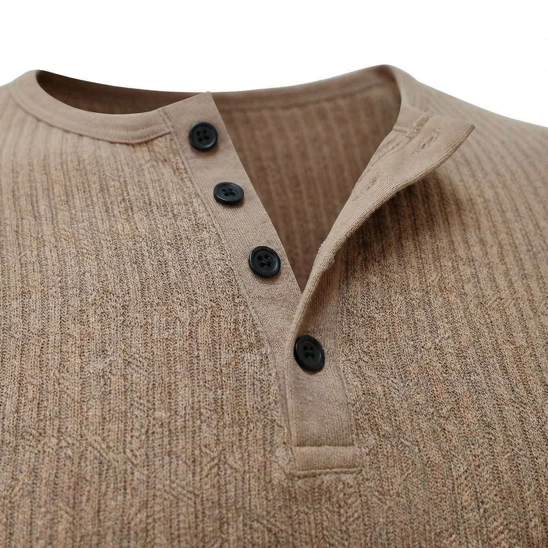 Siena - Men's Ultra Comfortable Henley Shirt