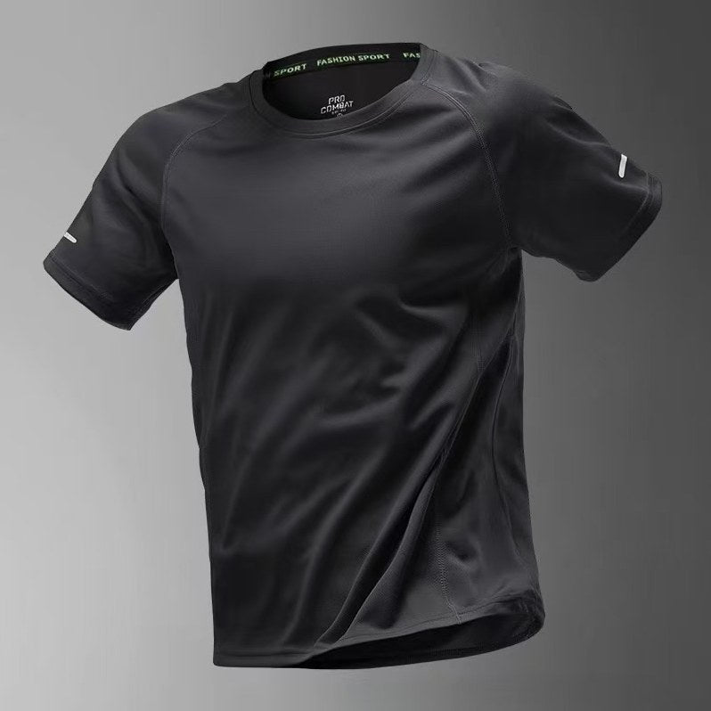 Men's Ultra Comfortable Cooling T-Shirt in Espresso Black