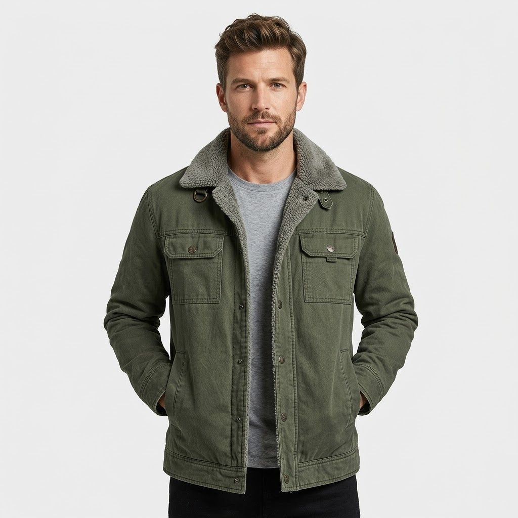 Vintage Military Aviator Jacket - Fayymont Co
