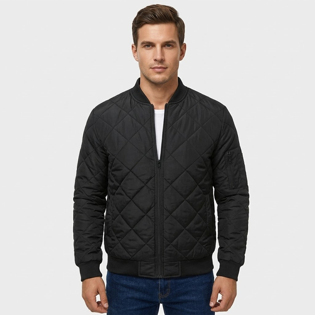 Men's classic bomber jacket