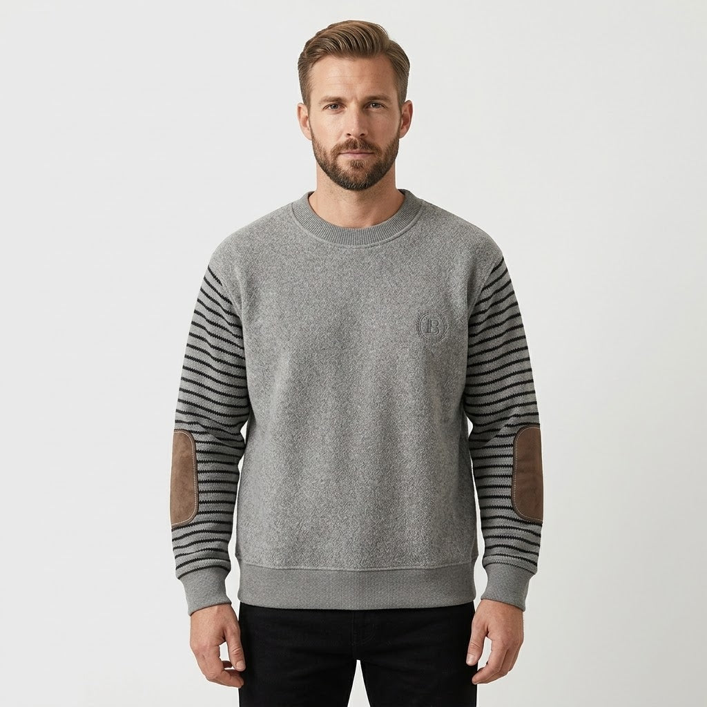 The Westlake Mixed-Panel Knit