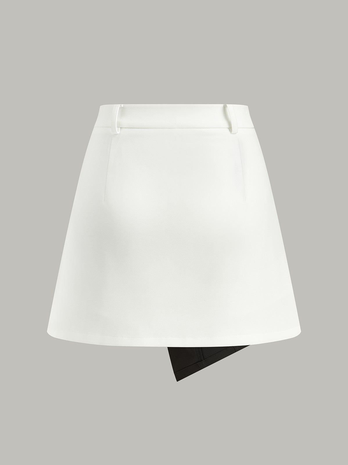 Women's 2 in 1 Asymmetrical Skirt — detail