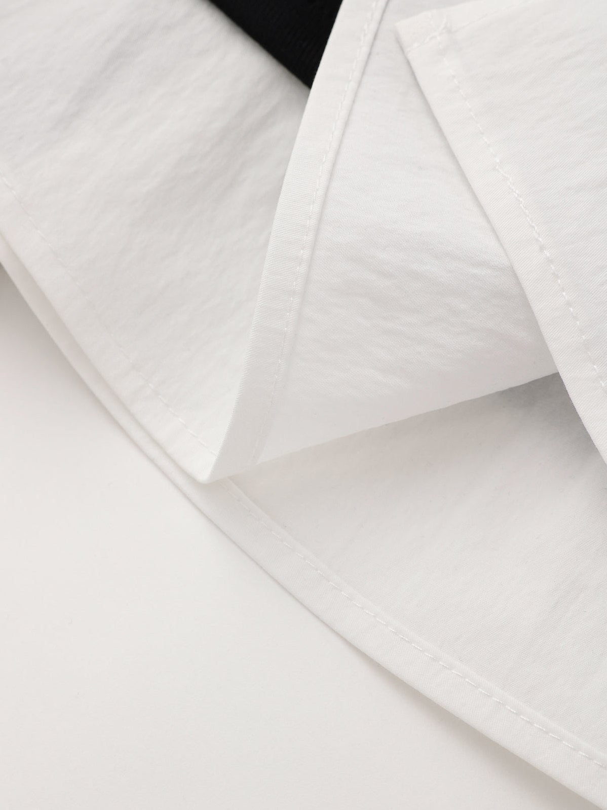 Women's 2 in 1 Color-Block Asymmetrical Blouse — close-up