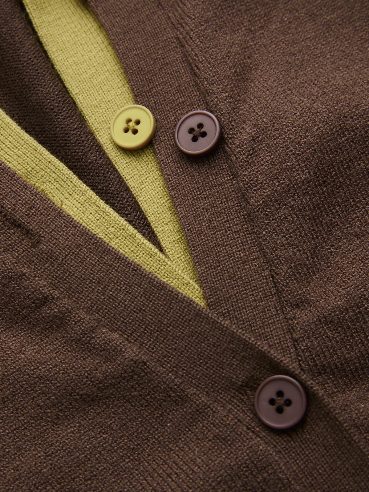 Women's 2 in 1 Layered Puff-Sleeve Cardigan — close-up