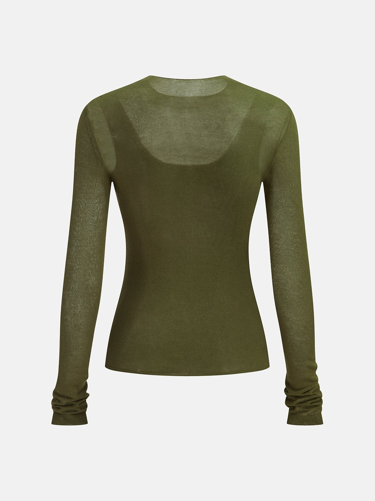 Women's 2 in 1 Long Sleeve Knit Top — styled look