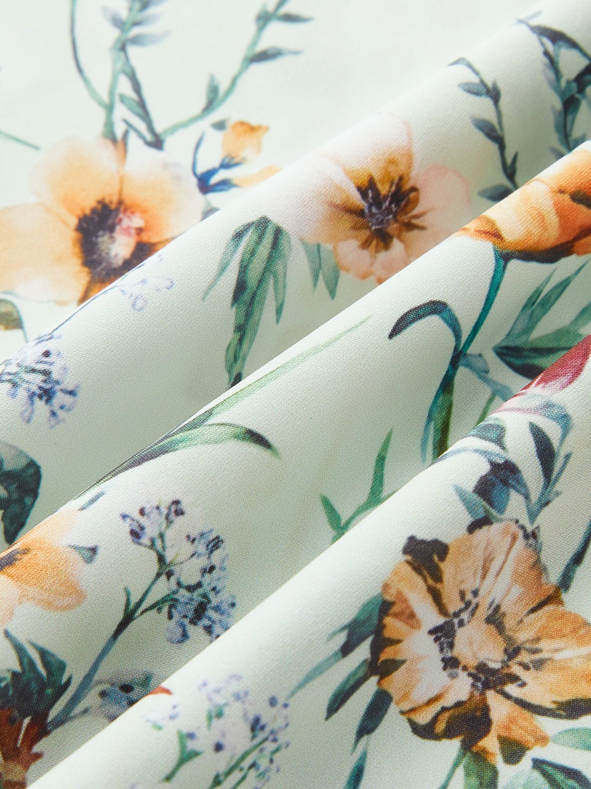 Women's Floral Print Tie Wrap Mini Skirt — styled look