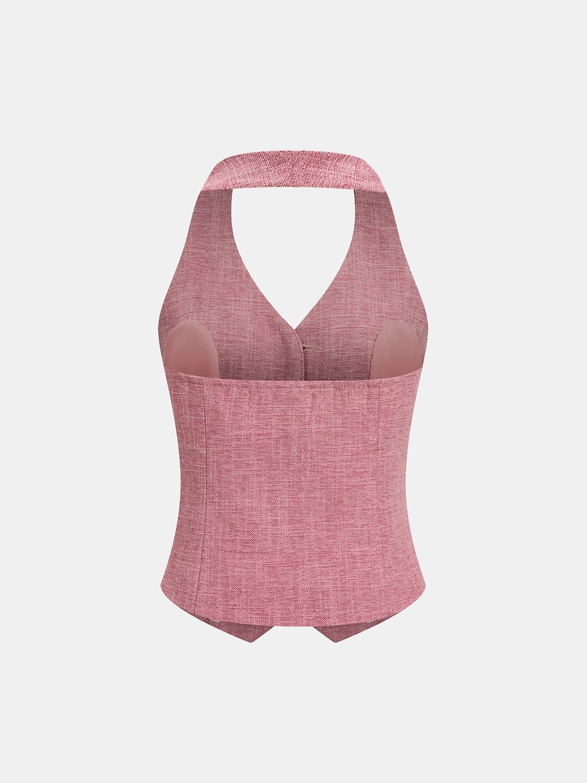 Women's Halter Vest & Wide Leg Pants Set — styled look