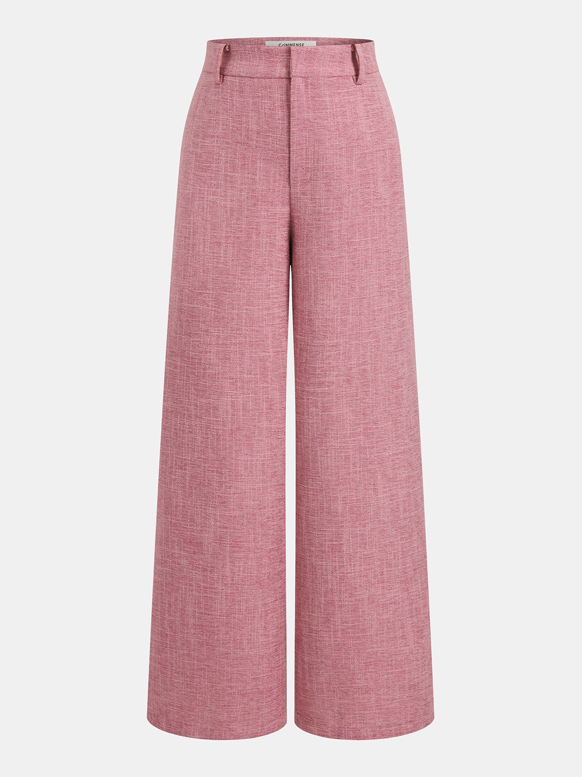 Women's Halter Vest & Wide Leg Pants Set — close-up